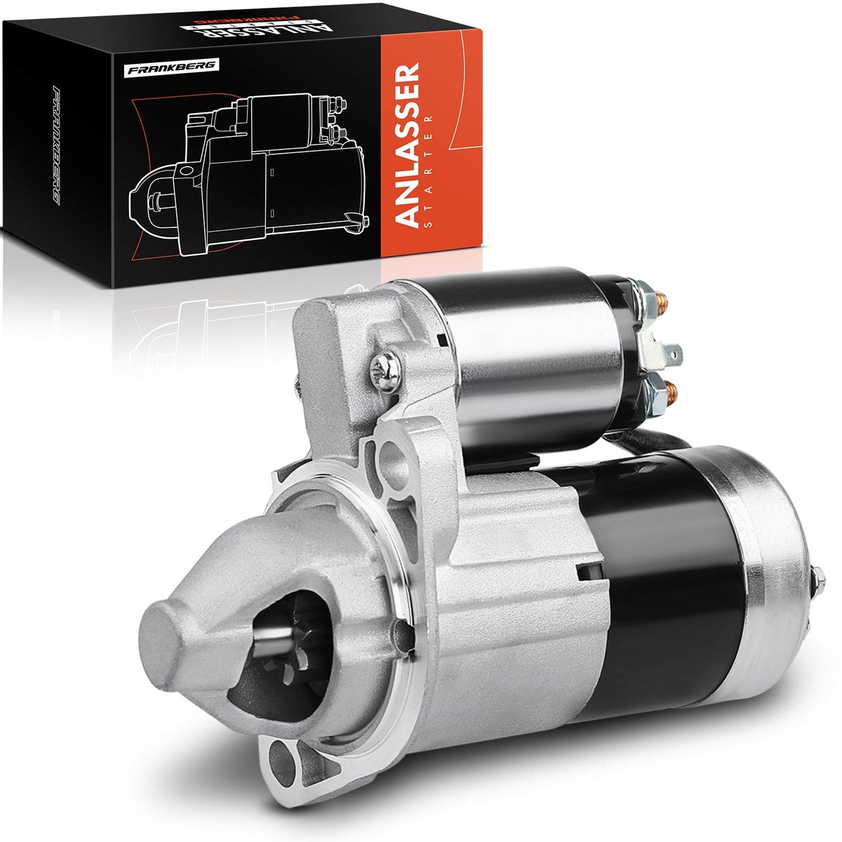 Frankberg 1x Startmotor Starter voor Hyster H-60XL FE S-25XL FE