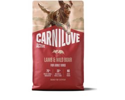 Carnilove Active Dog Dry Made with Lamb & Wild Boar for Adult All Breeds 4 kg