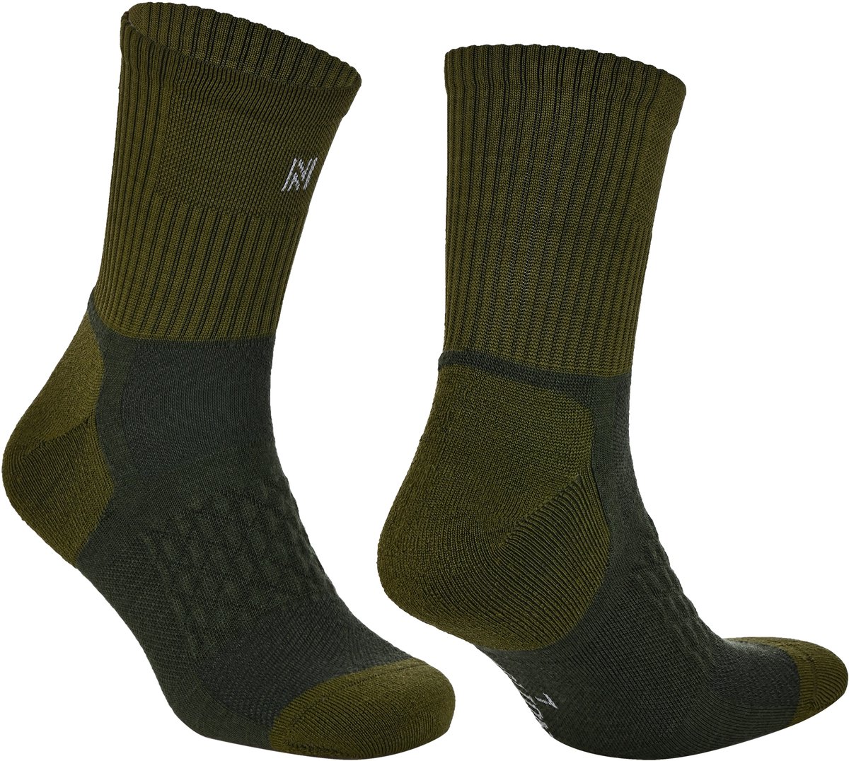 Norfolk - Prolen® IXO Anti Teek Sokken - Coolmax® & Merino Wol Wandelsokken- Naadloos Outdoorsokken - Maat 35-38 - Groen - Ibex Anti-Tick