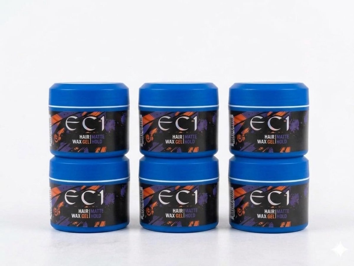 EC1 Matte Haarwax - Strong Hold - Voordeelverpakking 6 x 150ml