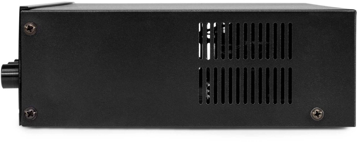 Power Dynamics complete buiten speaker set - 4x waterdichte mini speakers en 100V versterker - Wit thumbnail 3