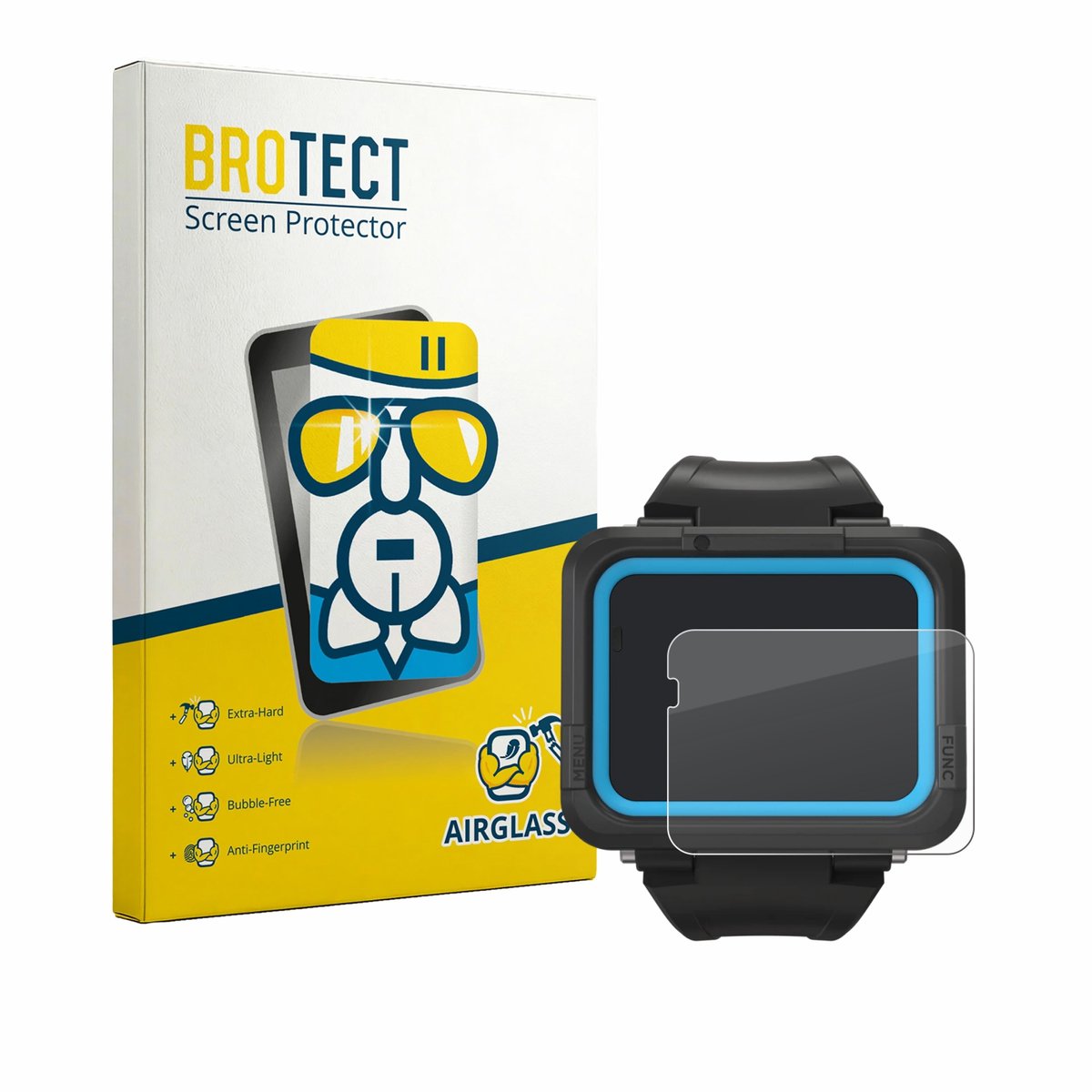 Screenprotector voor Shearwater PEREGRINE dive computer Beschermglas transparant