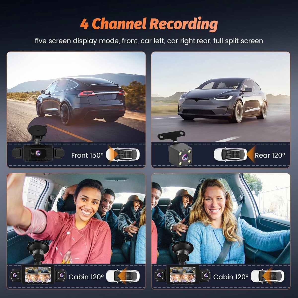 Dashcam voor de Auto - Autocamera - Rijrecorder - Autorijcamera – foto 6