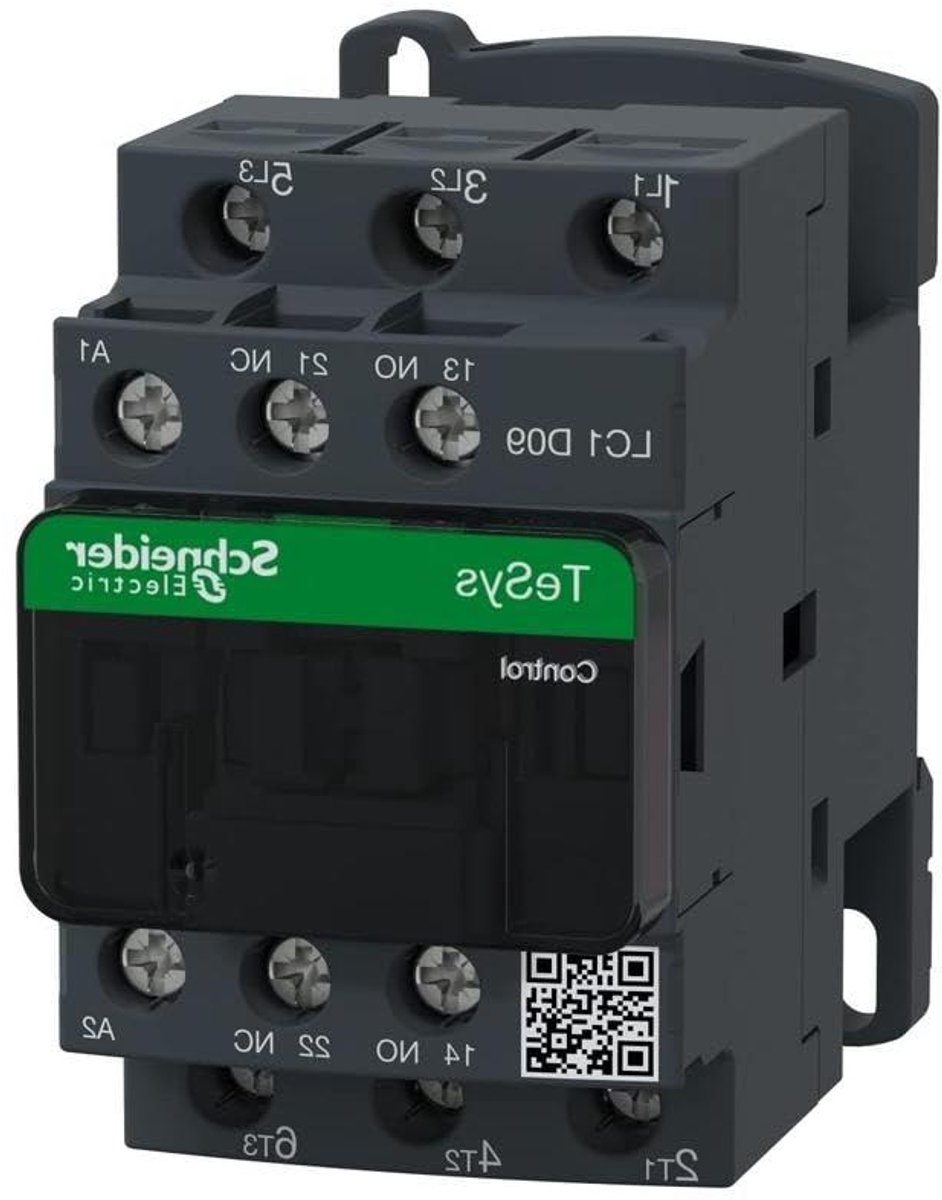 Magneetschakelaar - Stroombegrenzer Contactor - Motorbesturing - Spiegelcontacten - 9 A 400 V AC3 - 48 V AC