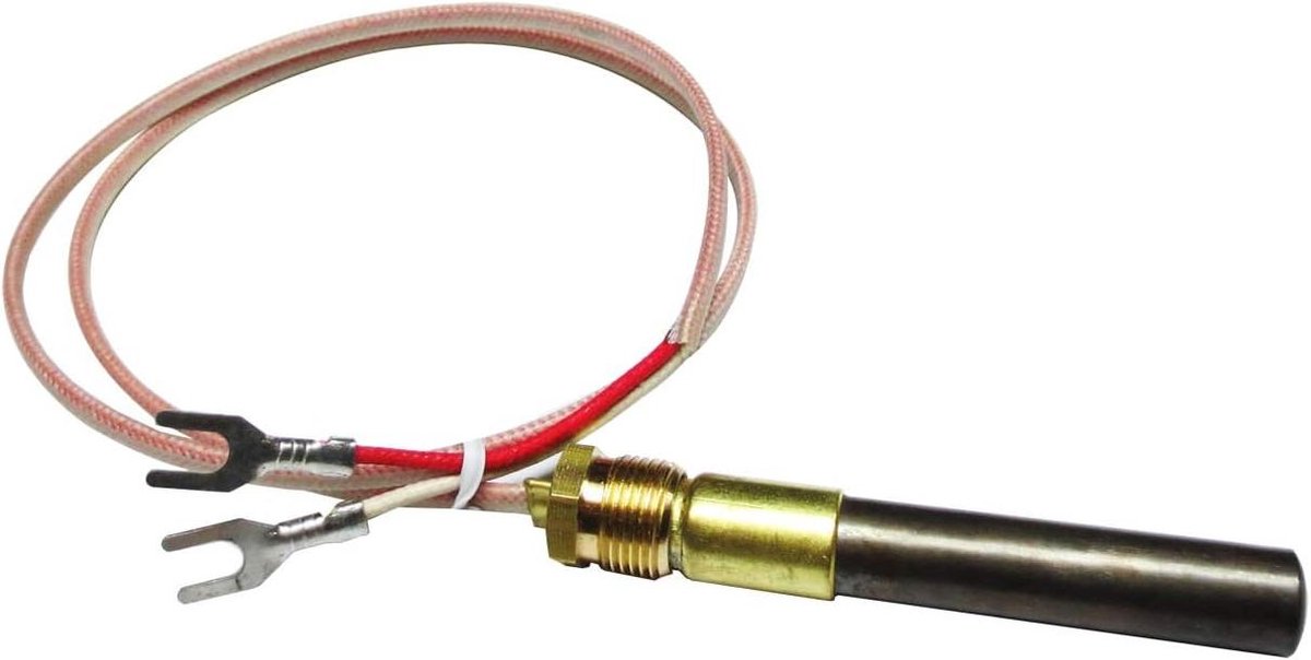 Thermokoppel Vervanging - Oven Sensor - Gasapparaten Controleren - Hoge Temperatuur Bestendig - 750mV - Zilverkleurig
