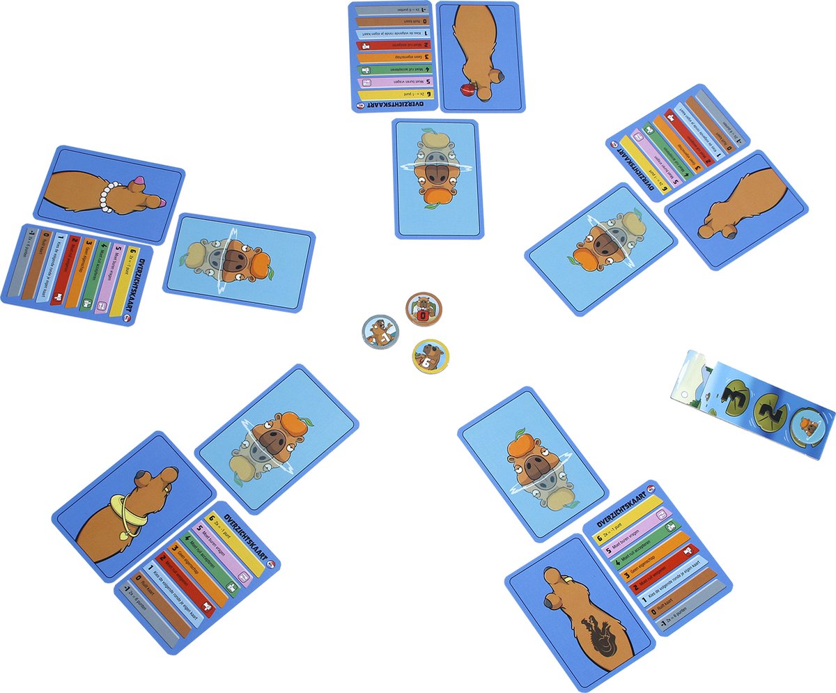 999 Games - Swapybara - Kaartspel - veel spel in een compact doosje — afbeelding 5