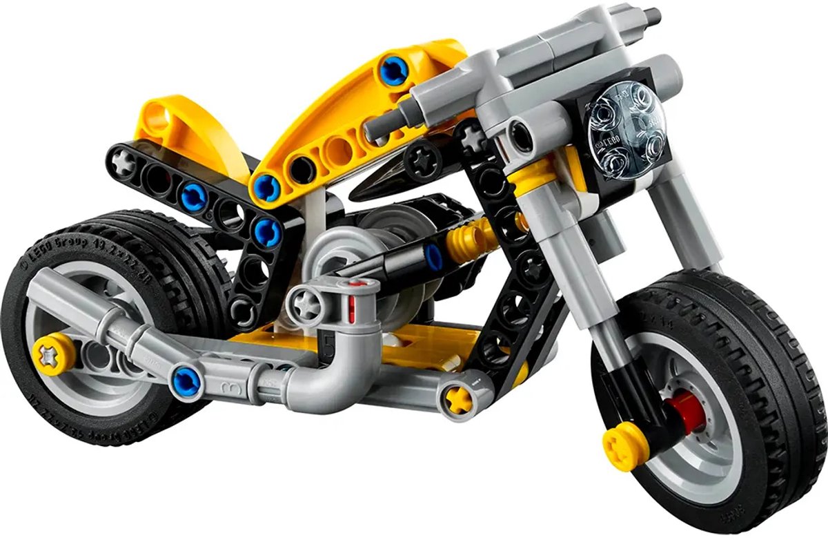 LEGO Technic - Gele Motor Speelgoed voor Kinderen vanaf 7 Jaar - 42225 — afbeelding 22