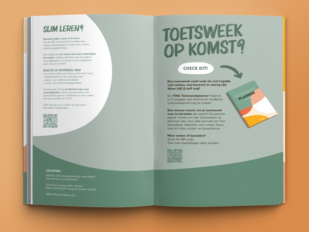 TING schoolagenda 2026-2027 – Slimme planagenda voor middelbare scholieren - Huiswerkplanner — cadeau in Kalenders & Planners - foto 4