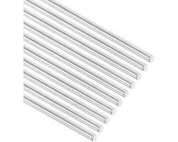 Roestvrijstalen Staven - Metalen Pinnen - Modelbouw & Tuin - 304 Kwaliteit Materiaal - 1.5mm x 120mm - Zilver
