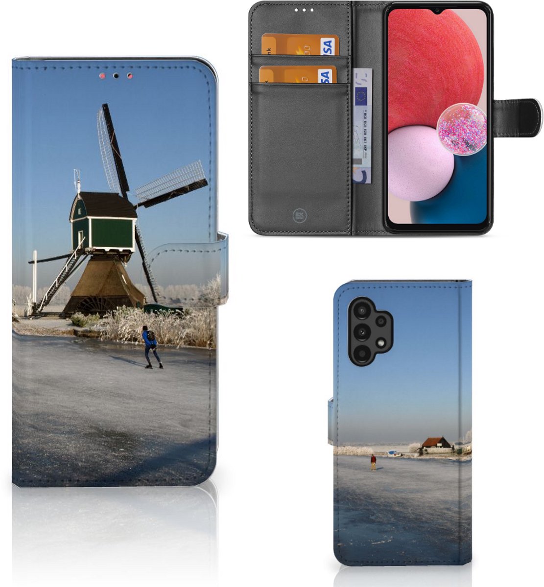 Samsung Galaxy A13 (4G) Flip Cover Schaatsers