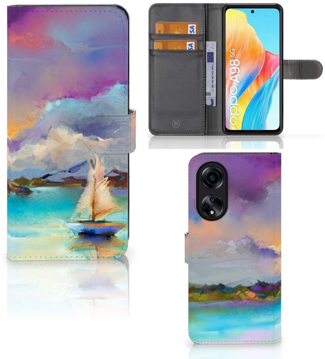 Hoesje OPPO A98 5G Boat