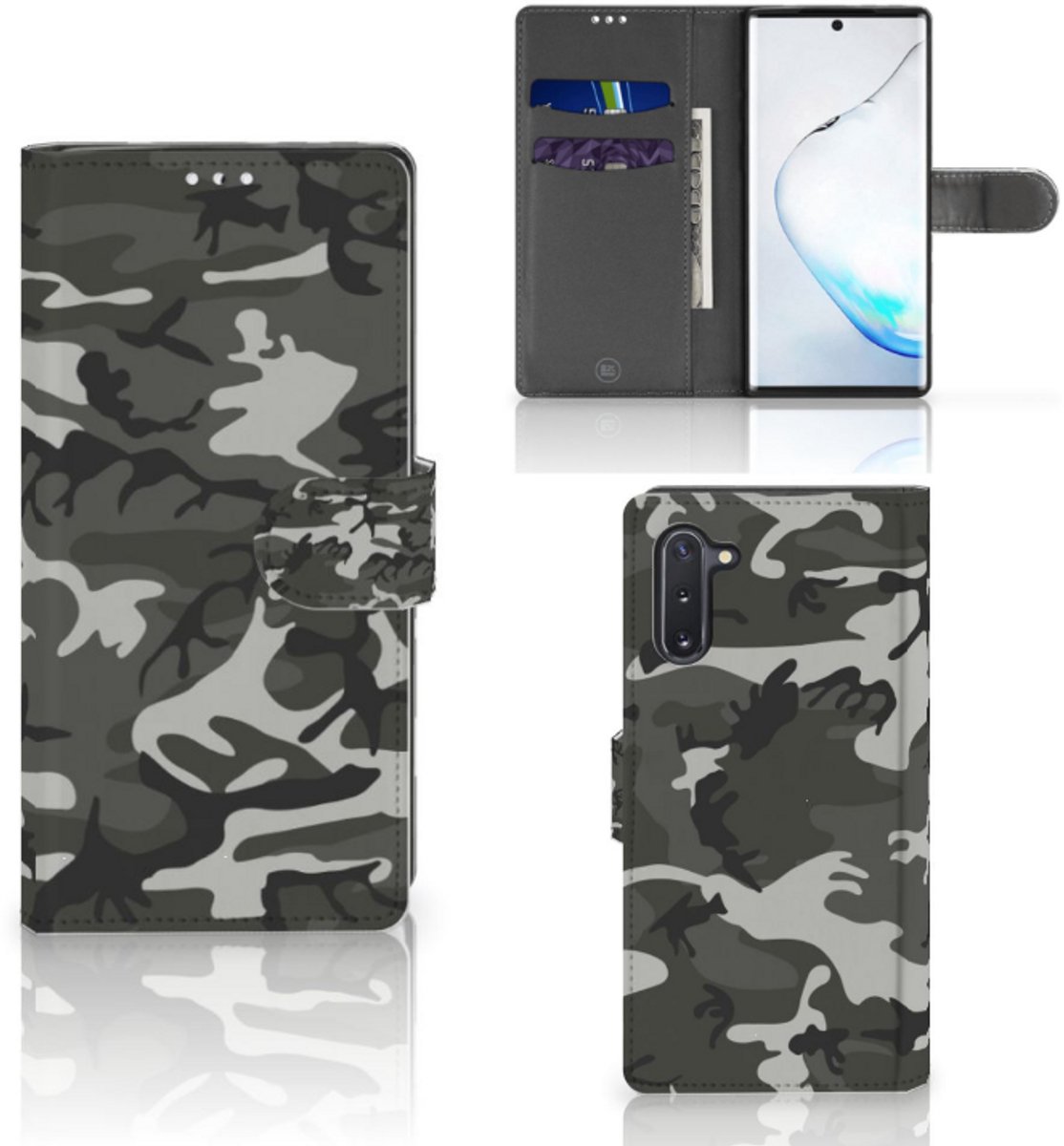 Samsung Galaxy Note 10 Telefoon Hoesje Army Light