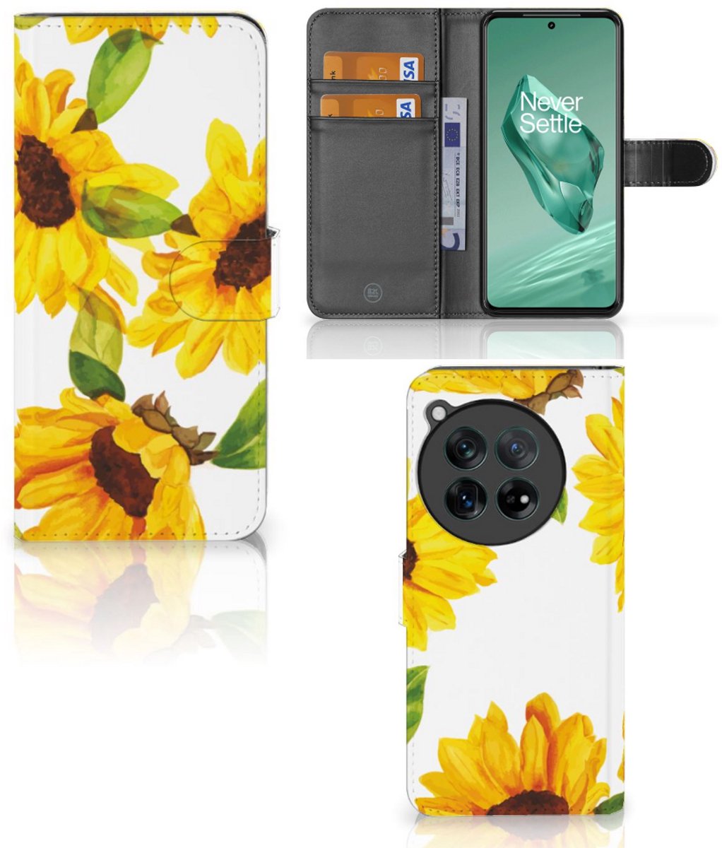 Hoesje voor OnePlus 12 Zonnebloemen