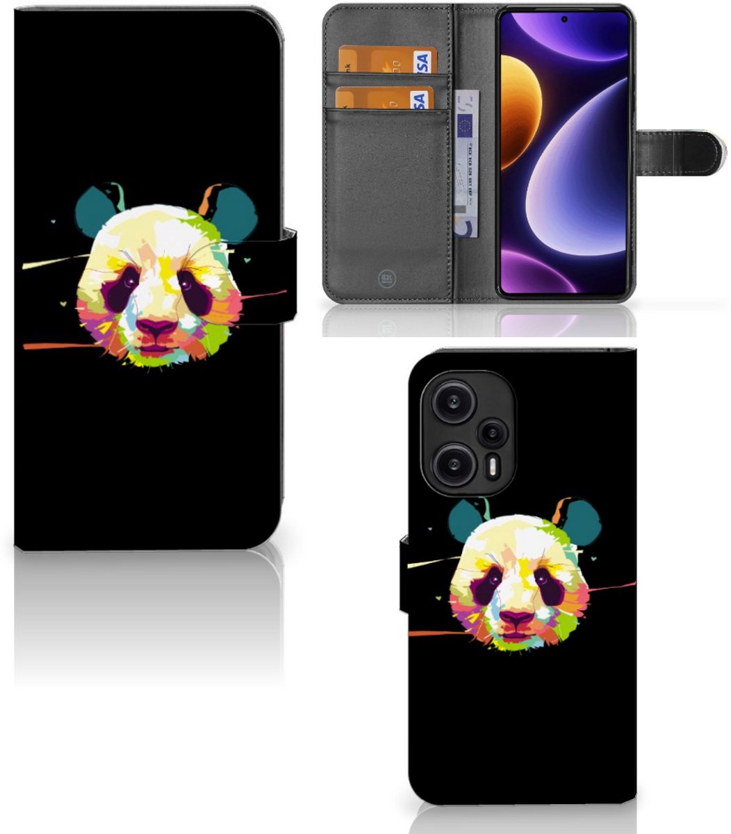 Xiaomi Poco F5 Leuk Hoesje Panda Color