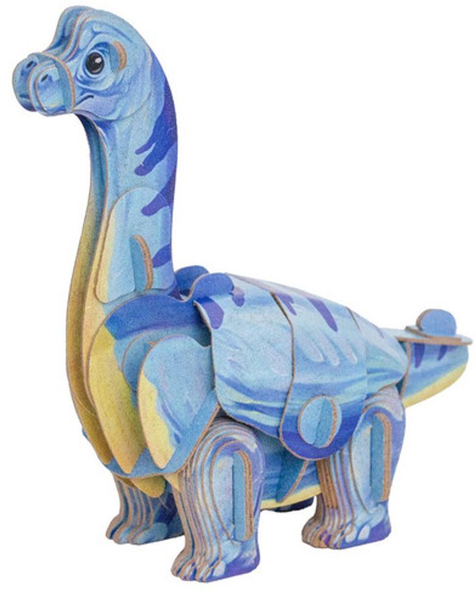 MakeBug - Tiny Series - Tiny Dinosaur Brachiosaurus - 3D Kraft Paper Puzzle