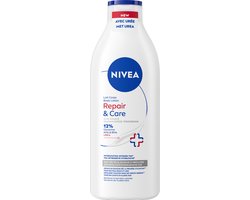 NIVEA Repair & Care Body Lotion - Voor extra droge & ruwe huid - 72 uur diepe hydratatie -met Urea - 1x 400ml