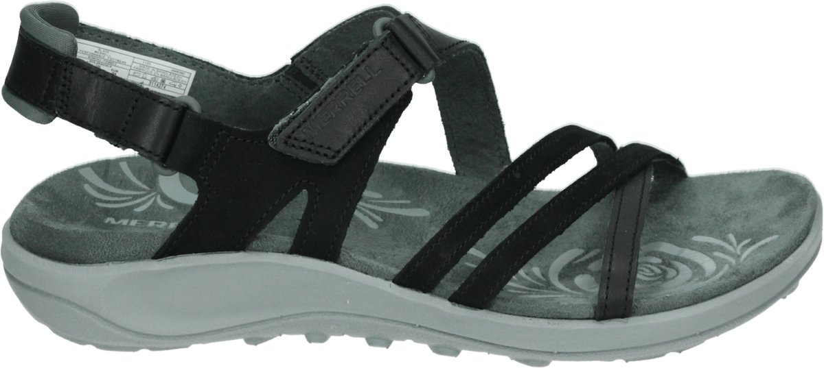 Merrell J008362 HARBOR BACKSTRAP Sandalen met hakDames Sandalen Zwart