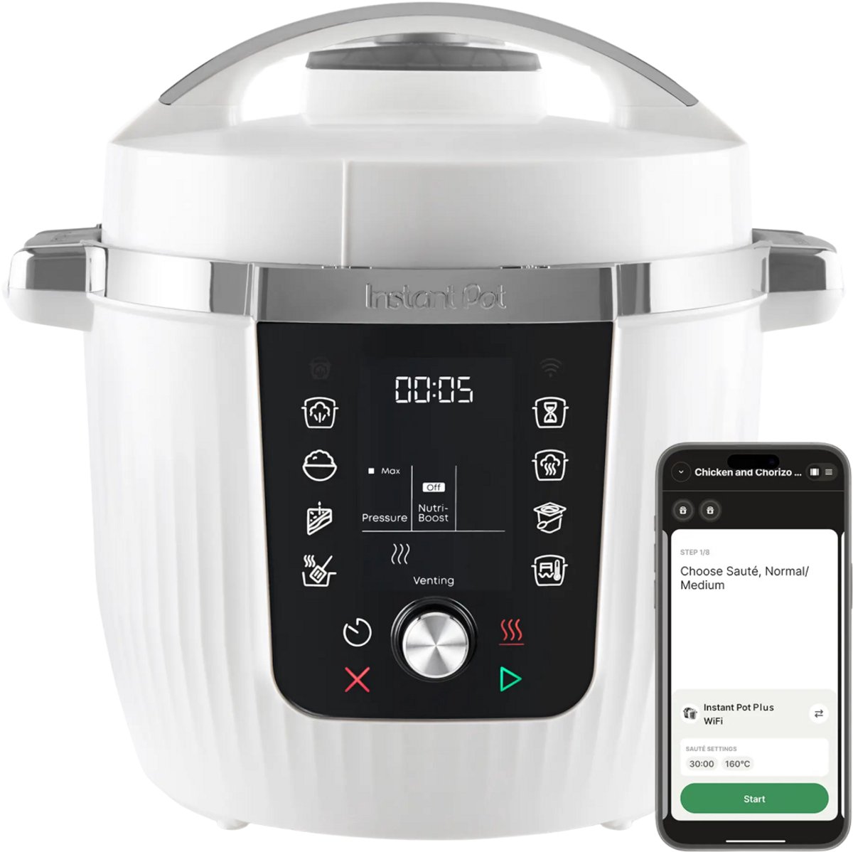 Instant Pot Pro 5.7L Multicooker Coconut White