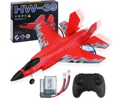 REN® RC Vliegtuig - Vliegtuig - Rood - ‎36cm x 29cm x 7cm