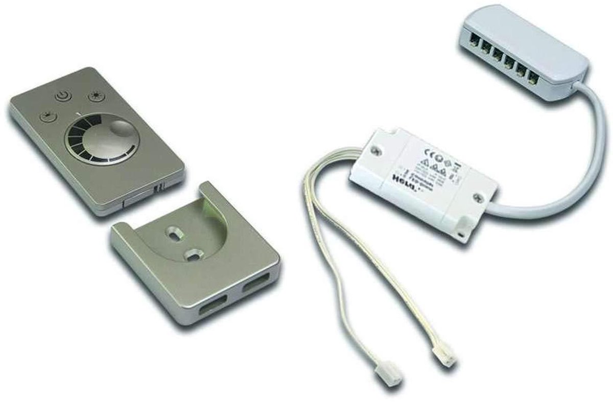 Draadloze Dimcontroller - Verlichting Bediening - Licht Regelen - 80W Vermogen - Set van 12 - Nee
