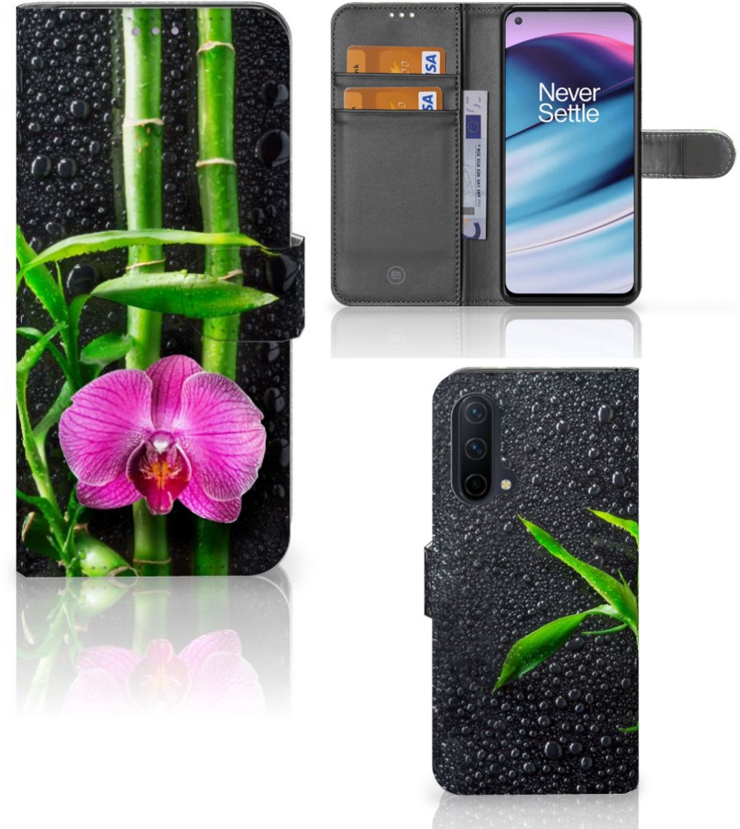 OnePlus Nord CE 5G Hoesje Orchidee