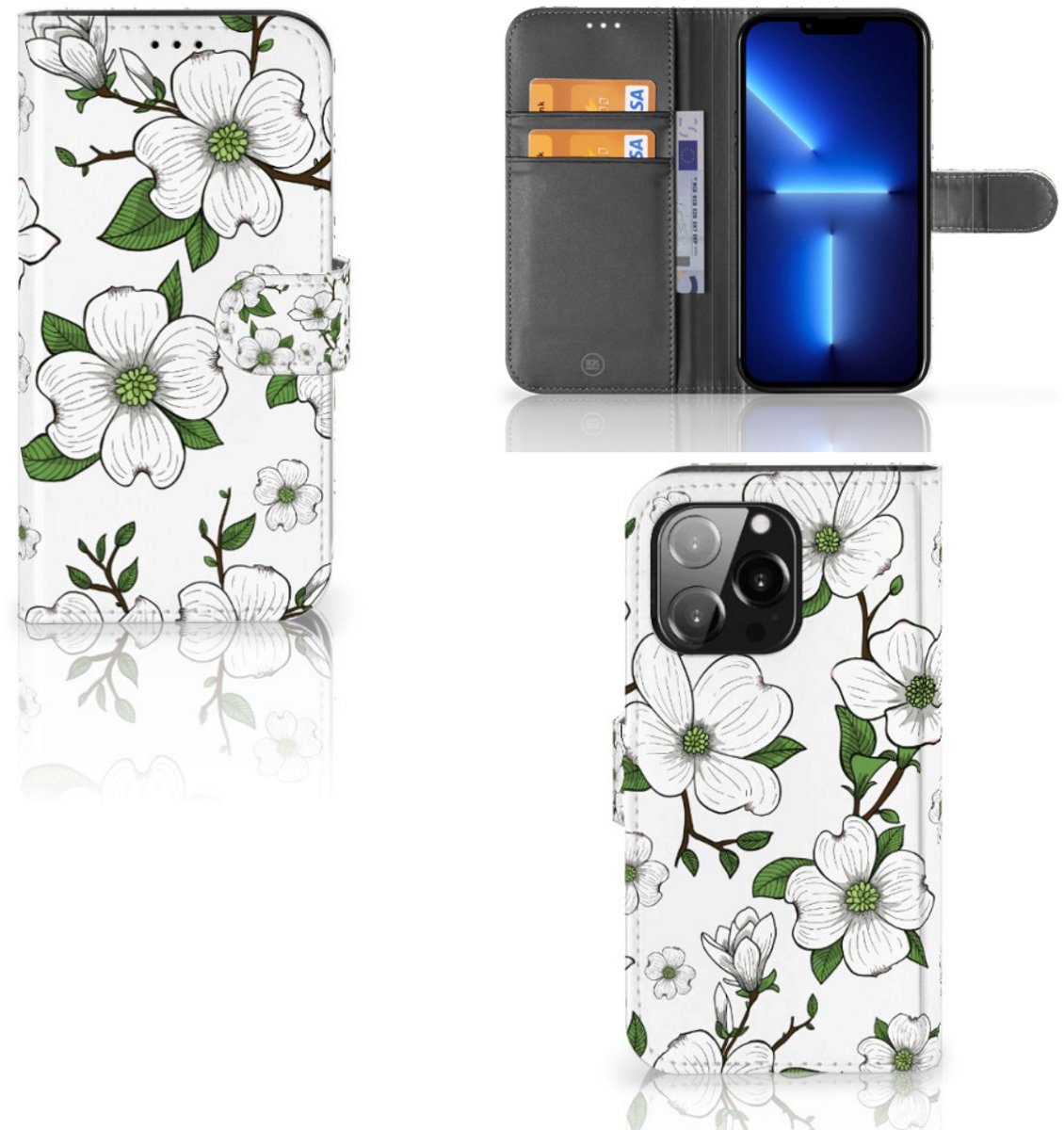 iPhone 13 Pro Hoesje Dogwood Flowers