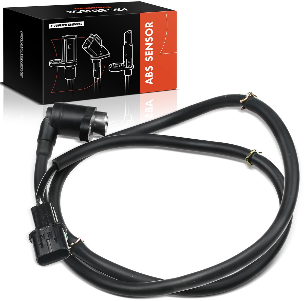 Frankberg 1x ABS-sensor achteras links rechts voor Mitsubishi