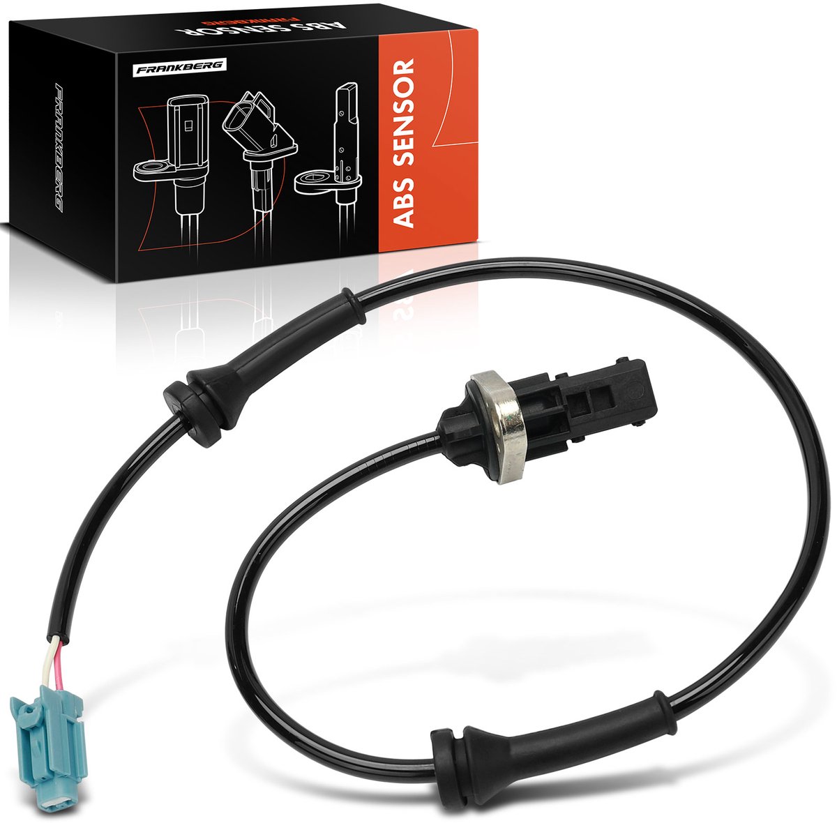 Frankberg 1x ABS-sensor achteras links rechts voor Nissan