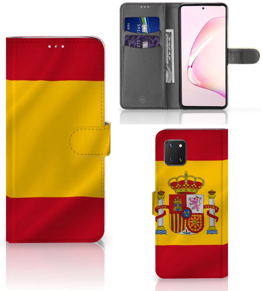 Book Case voor Samsung Note 10 Lite Bookstyle Case Spanje