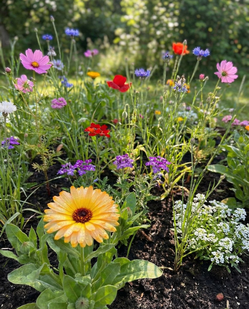 Bloemen Voor Vlinders Zaden Organic Eenjarig Mengsel Vlindermengsel