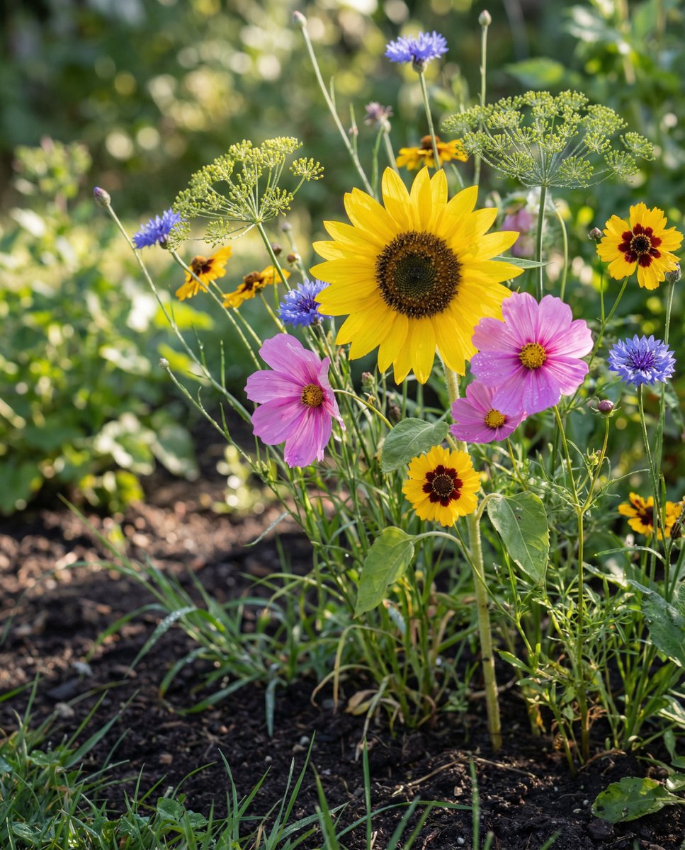Snijbloemen Zaden Biologisch Eenjarig Mengsel Voor Boeketten