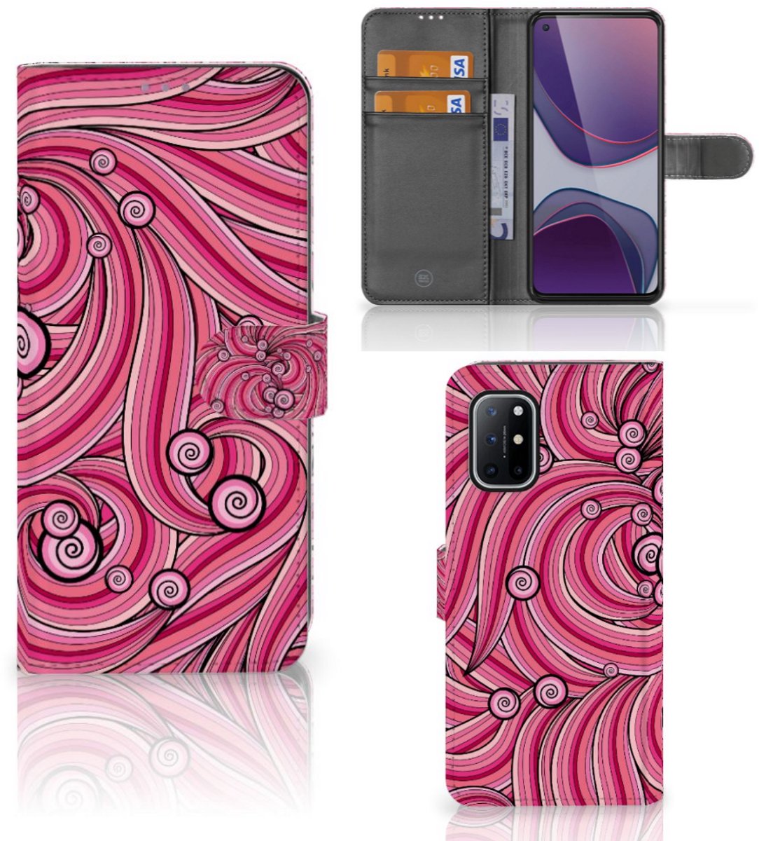 OnePlus 8T Hoesje Swirl Pink