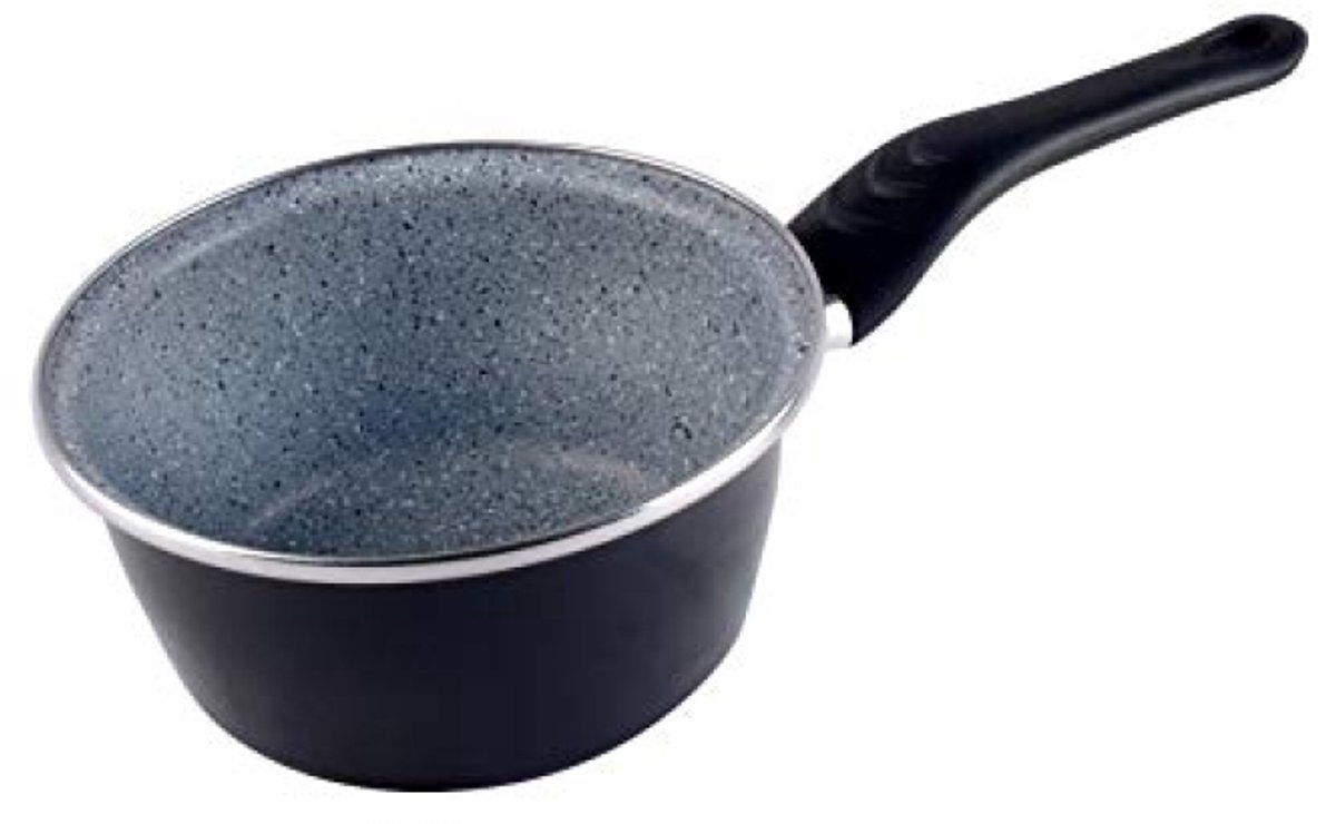 merkloos Stiltpot - 16 cm, donkergrijs - Geëmailleerd staal met anti-aanbaklaag