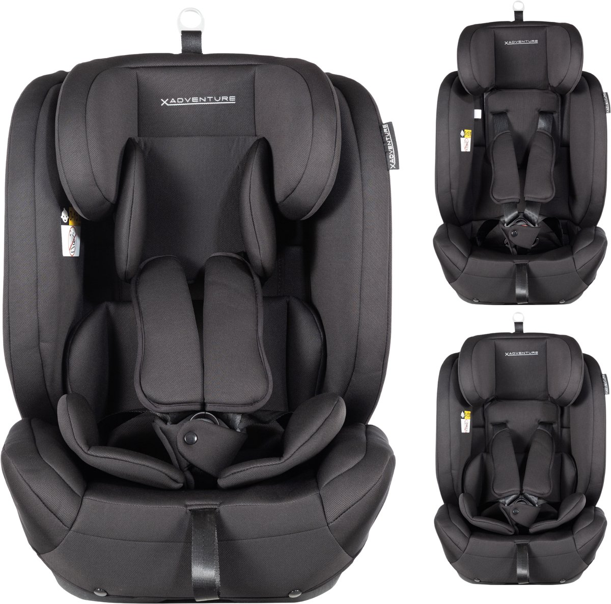 Bol.com X Adventure Autostoel Premium Groep 1/2/3 9-36 kg (76 tot 150 cm) - Vanaf 15 maanden tot 12 jaar - Gordel - i-Size - Mee... aanbieding