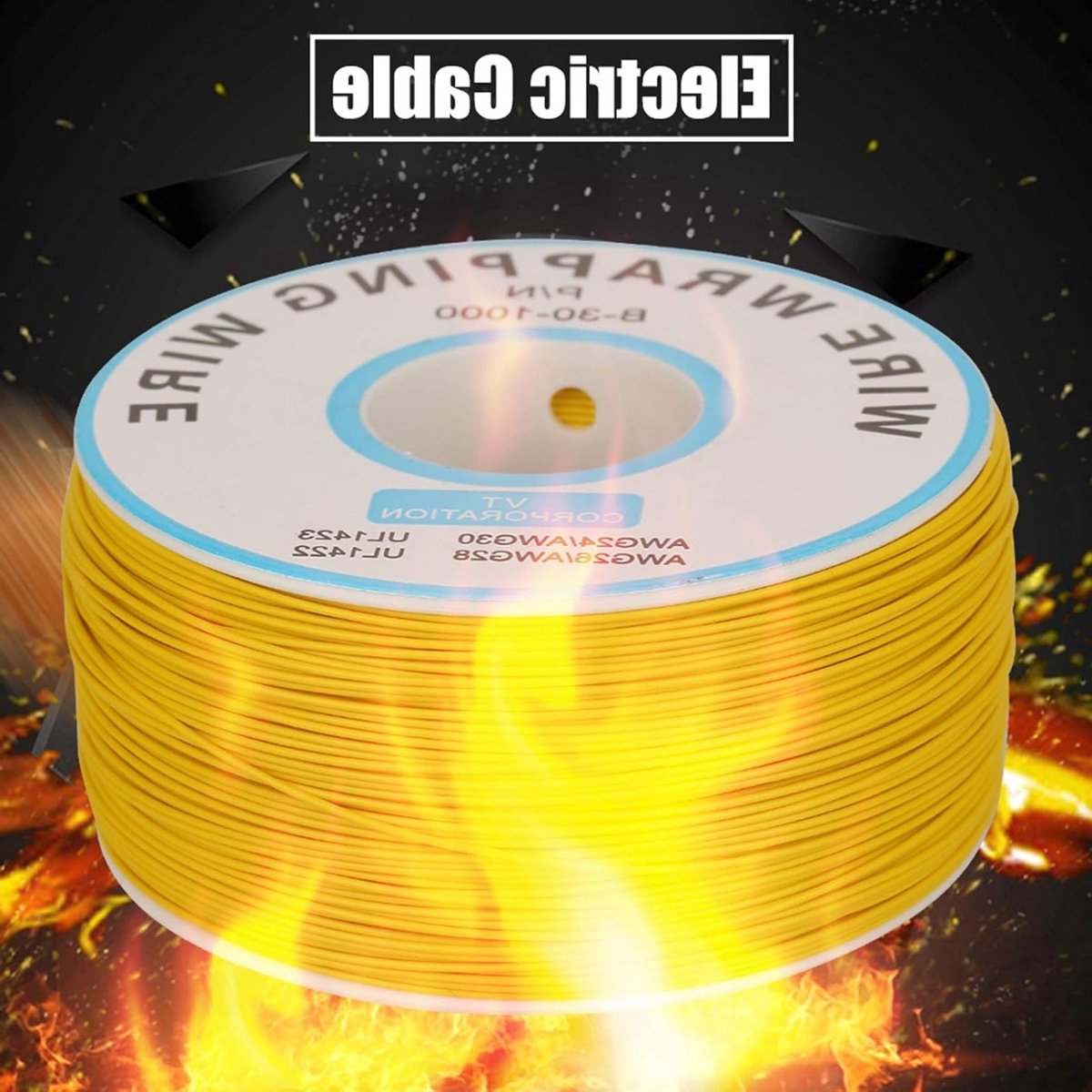 Dunne koperen draad 30 AWG voor winding, 0.25 mm kern diameter, ideaal voor elektronica en hobbyprojecten
