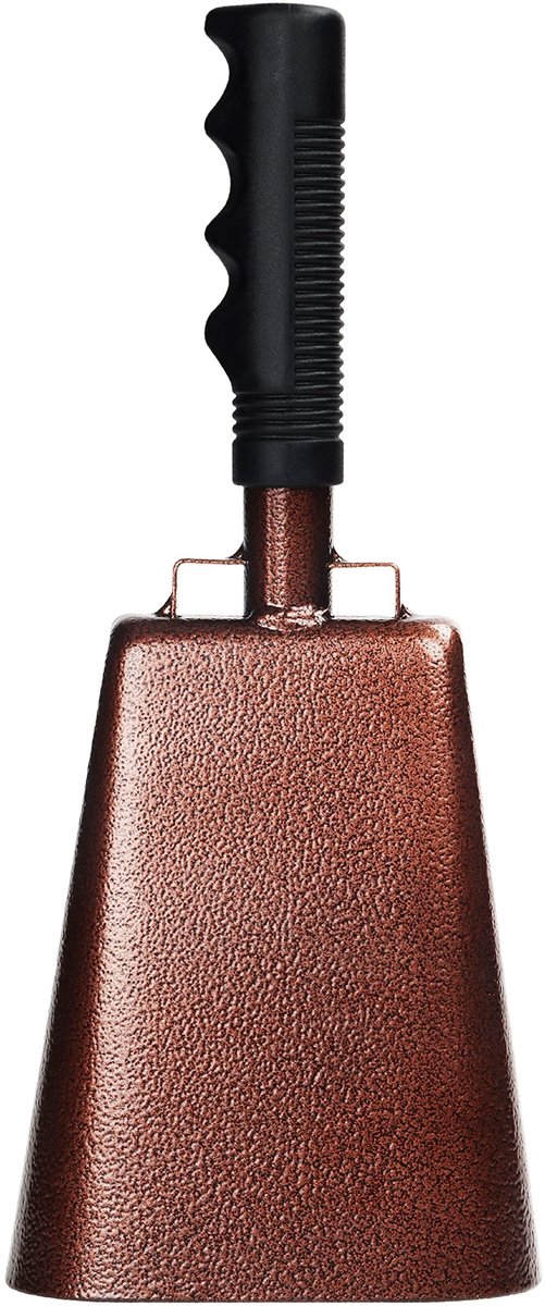 Allecto - - Cowbell - Muzikale Bel - Handvat - 27.5cm - Sportevenementen - Hard geluid - Perfect voor aanmoediging