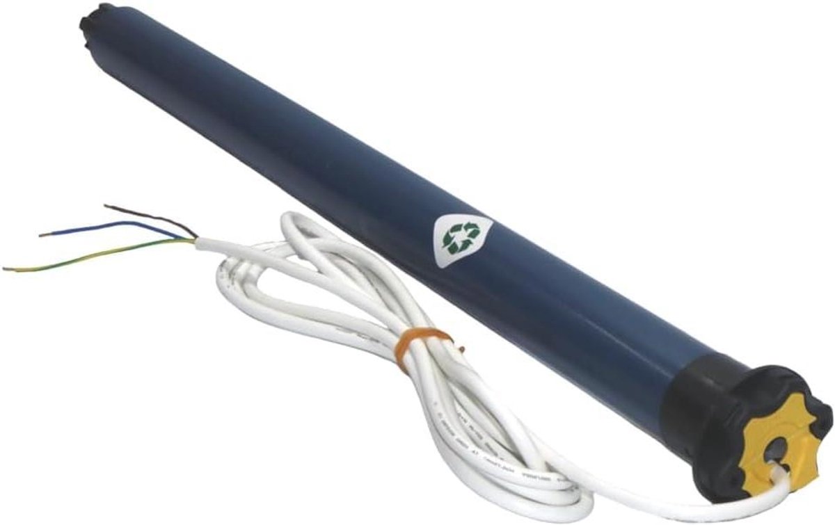 Rolluikmotor - Radiomotor Buis - Rolluiken Automatiseren - Gerenoveerd Product - 10 Nm 17 RPM - Wit