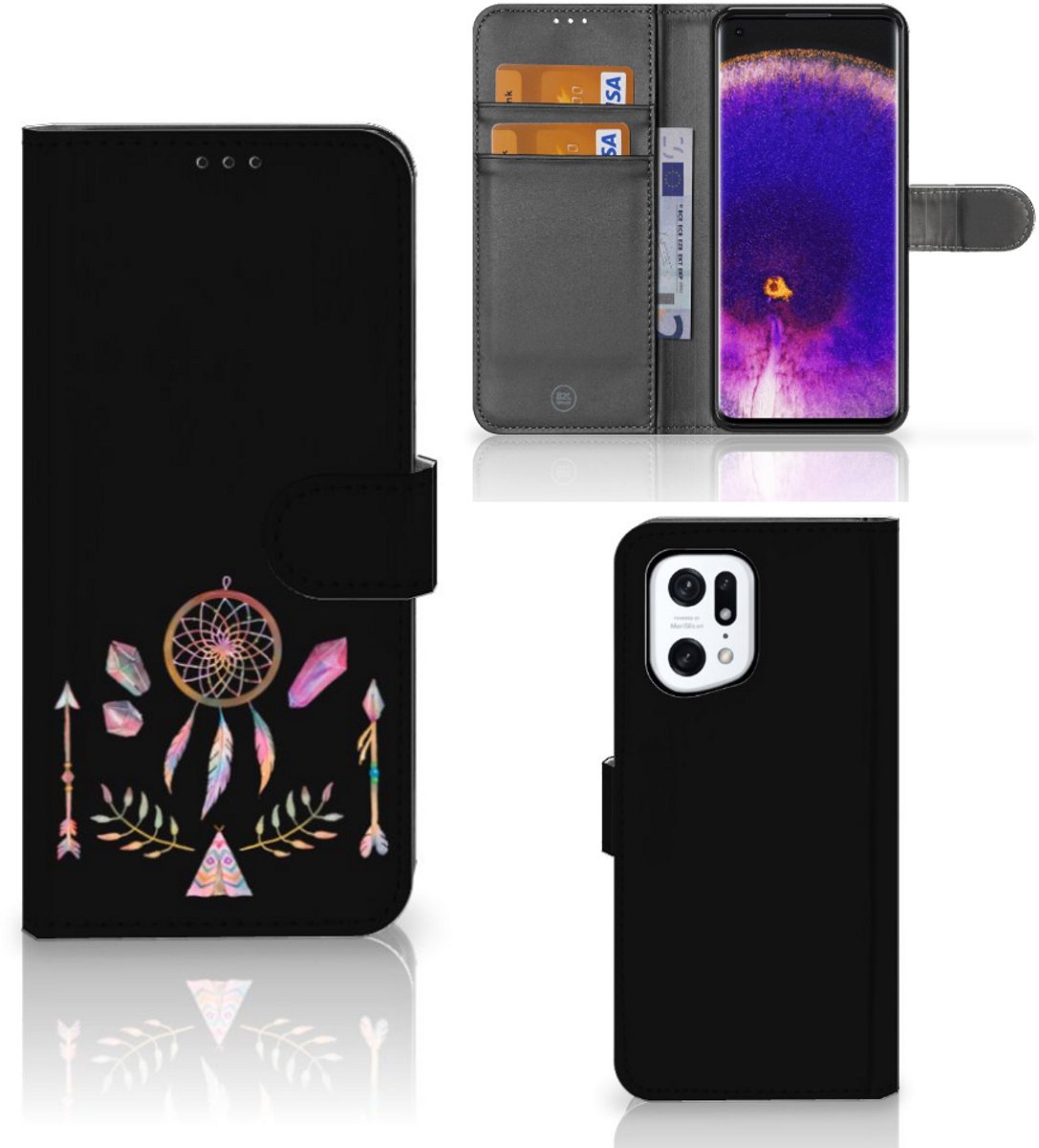 OPPO Find X5 Pro Leuk Hoesje Boho Dreamcatcher