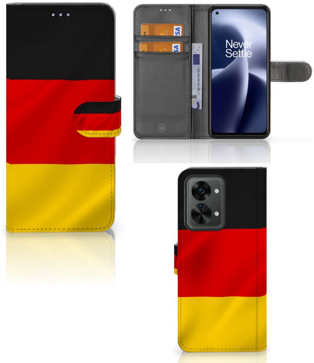 OnePlus Nord 2T Bookstyle Case Duitsland
