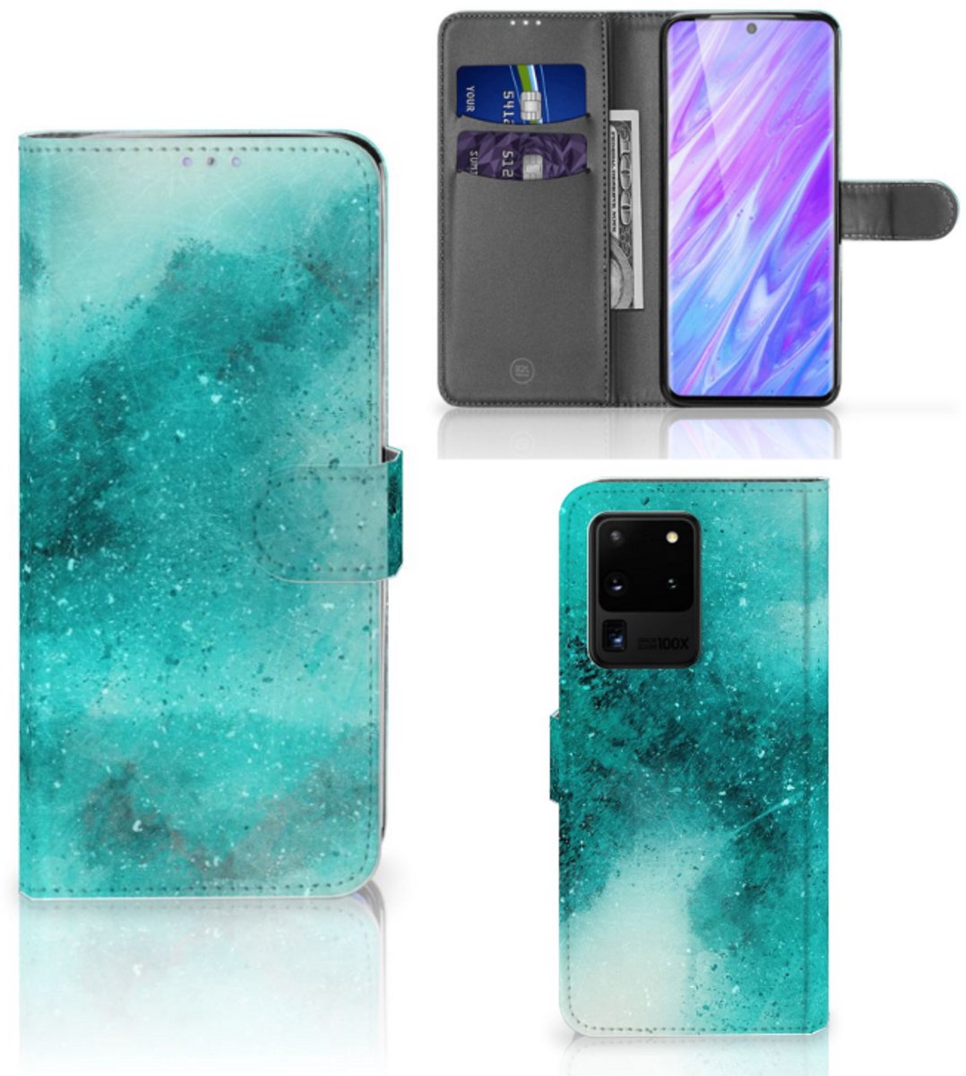 Hoesje Samsung Galaxy S20 Ultra Painting Blue
