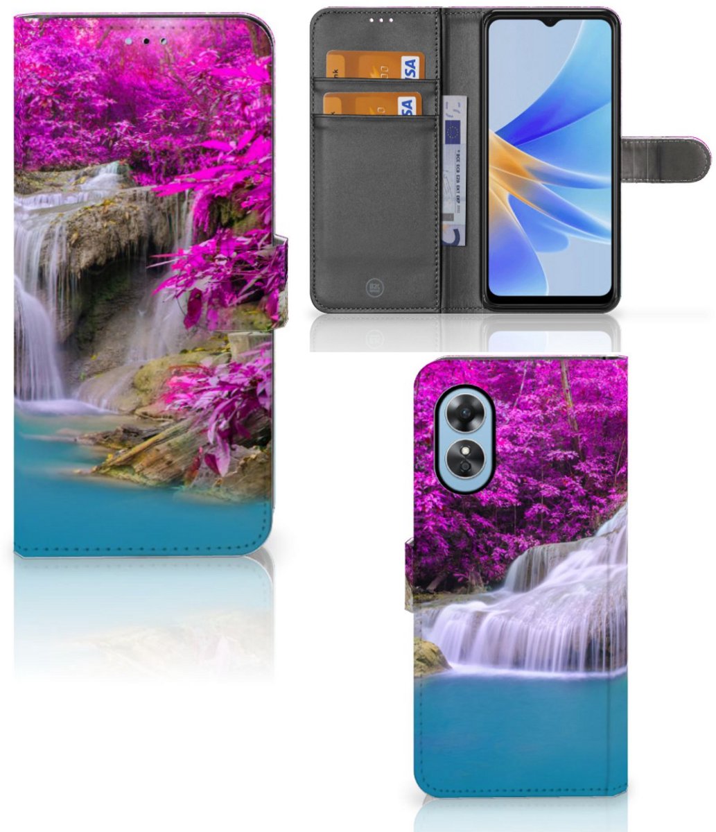 OPPO A17 Flip Cover Waterval