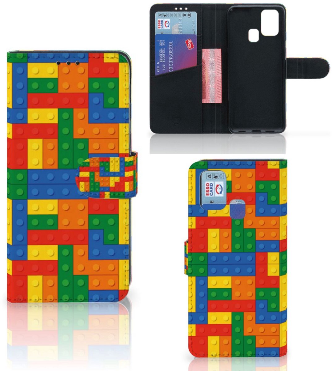 Samsung Galaxy M31 Telefoon Hoesje Blokken