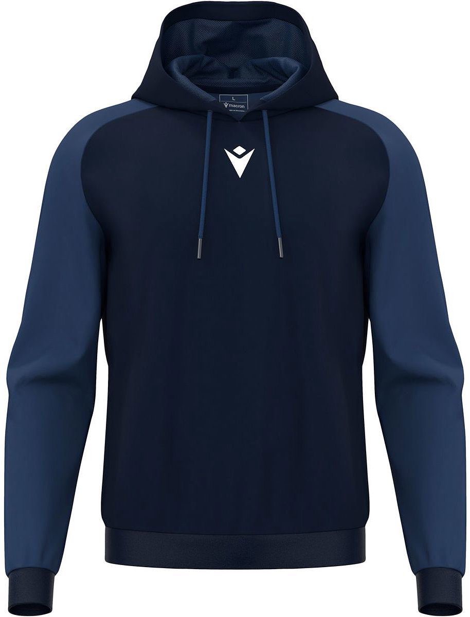 Macron Energy Horn Sweater Met Kap Heren - Marine | Maat: XL