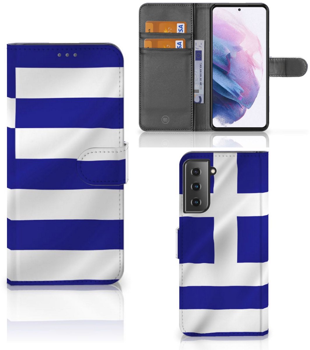 Samsung Galaxy S21 Plus Bookstyle Case Griekenland