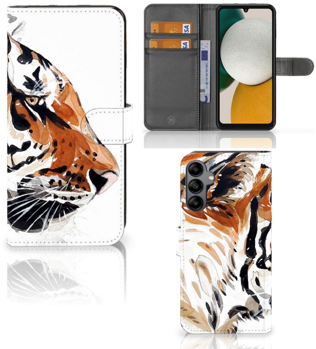 Hoesje Samsung Galaxy A34 Watercolor Tiger