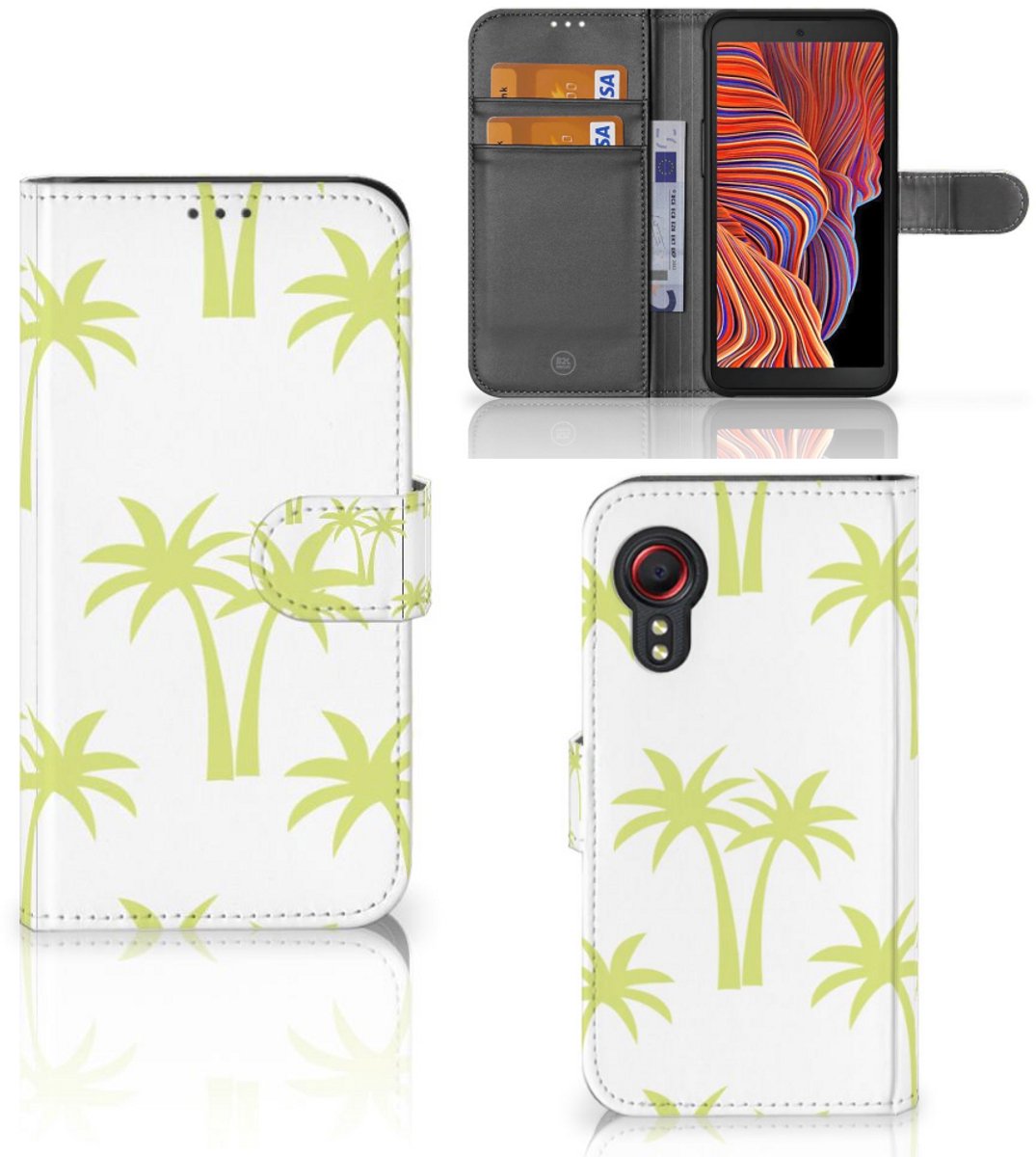 Samsung Galaxy Xcover 5 Hoesje Palmtrees