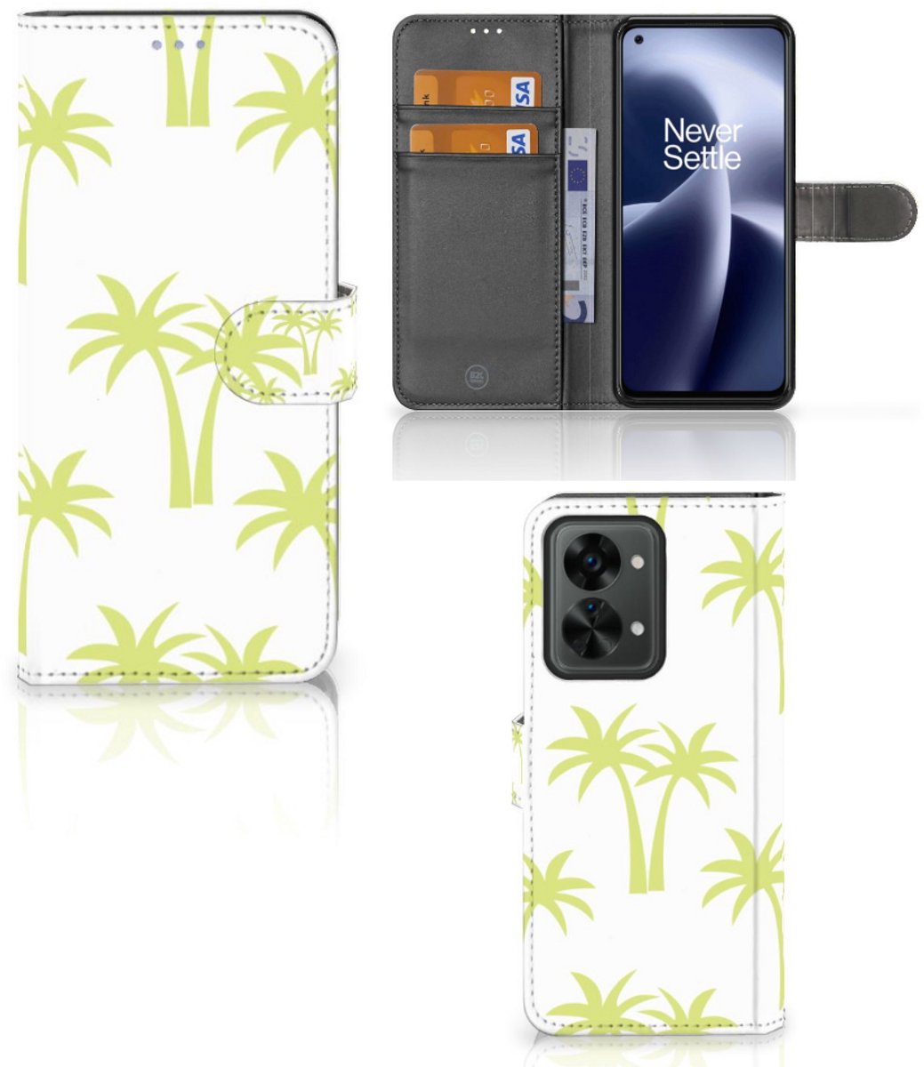 OnePlus Nord 2T Hoesje Palmtrees