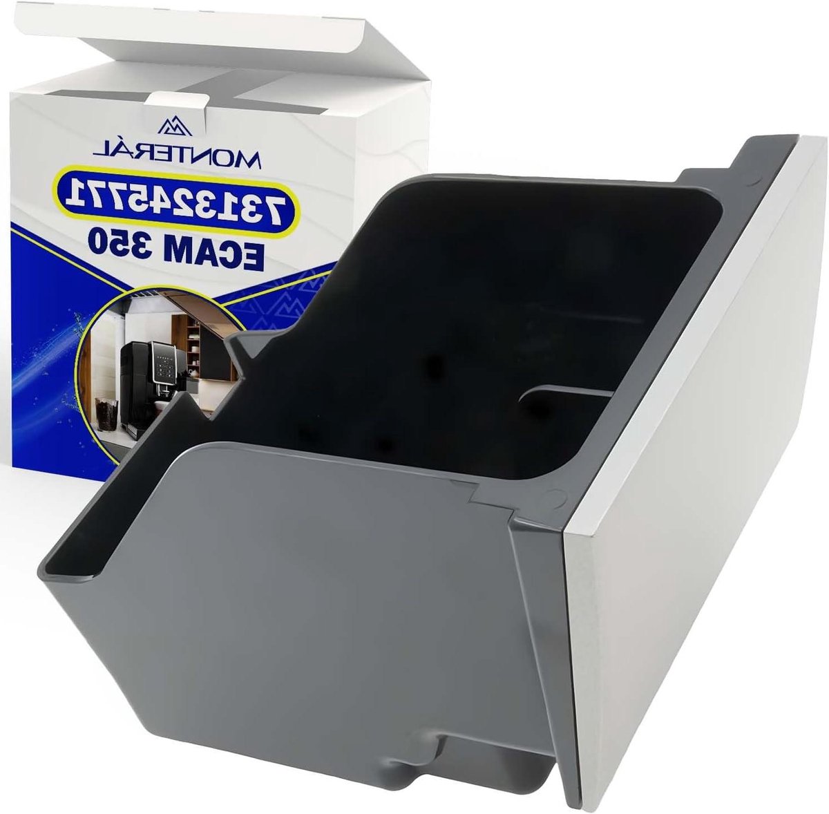 Koffiecontainer Koffiepadmachine - Opvangbakje - Koffiezetapparaat - Originele Code - 18 x 11.7 x 11.7 cm