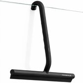 Minismus Hangwipe Douchewisser 21 cm Breed Zwart - Raamtrekker Badkamer Accessoires - Raamwisser - Aftrekker - Douchetrekker