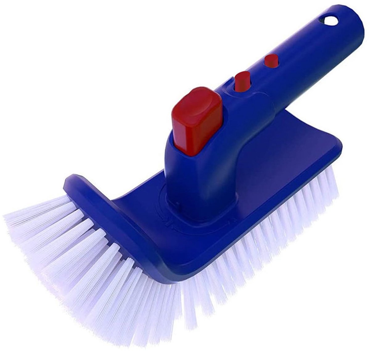 Cosensi - Zwembad Borstelkop - Pool Cleaning Brush - 180 Graden Draaibare Handgreep - Blauw - Multi-purpose Gebruik - Geschikt voor Zwembaden - Spa...